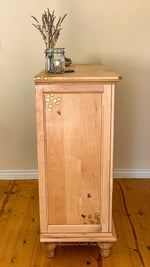 Boho Style Dresser ~ with iridescent honeycomb & tiny bee accents