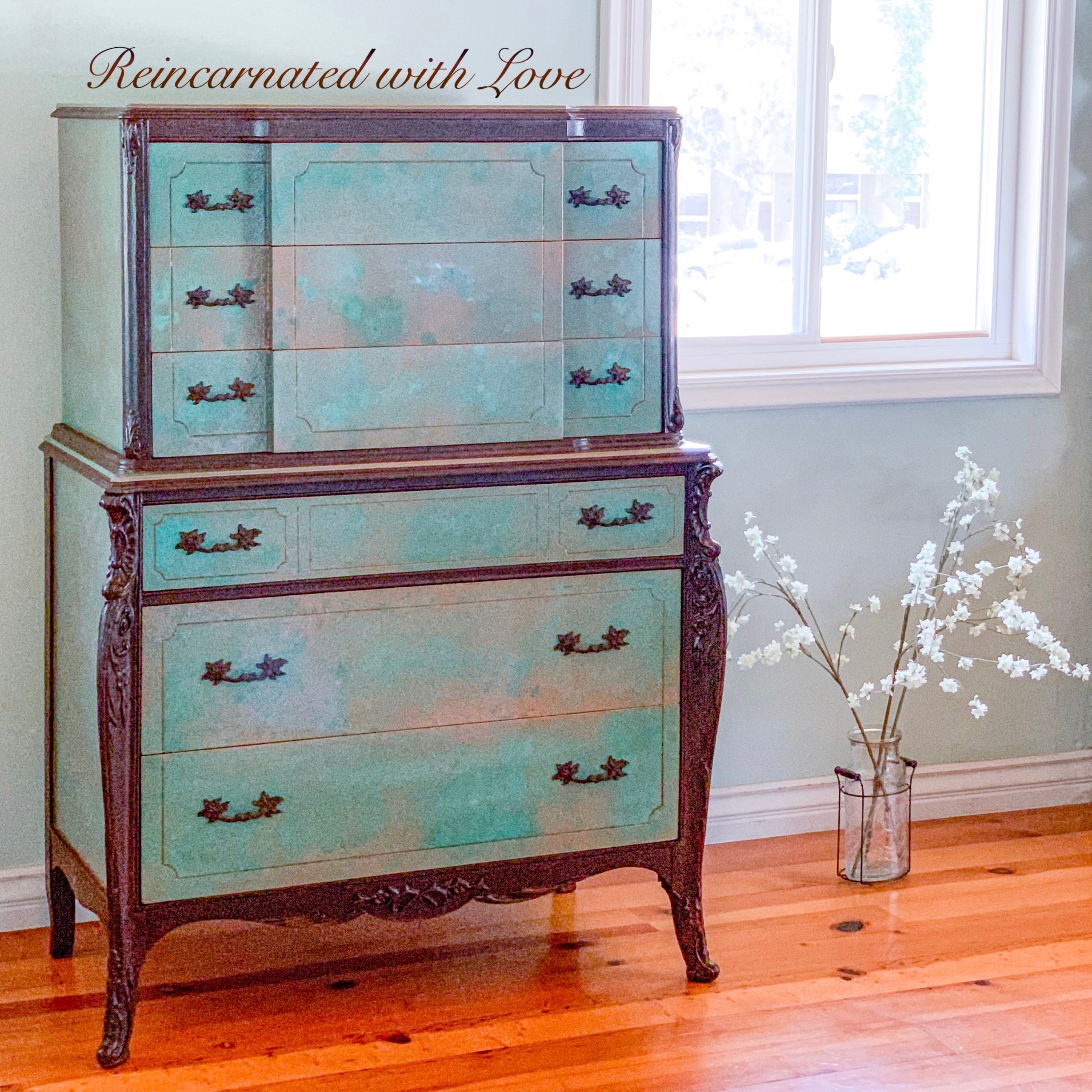 Boho tall deals dresser
