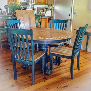 1950s wooden dining online table and chairs
