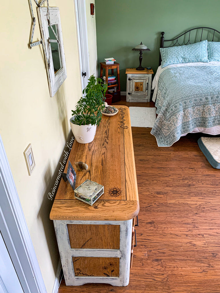 Farmhouse Style Nightstand country furniture Reincarnated with Love