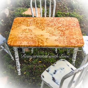 Vintage Kid's Table & Chair Set