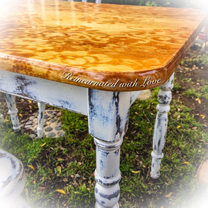 Vintage Kid's Table & Chair Set